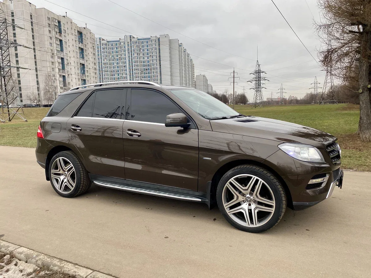 Mercedes-Benz M-класс (ML) W166 — фото поколения